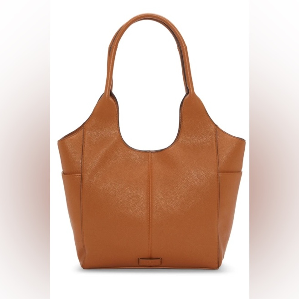 Lucky Brand Tan Tote Bag with Hobo Silhouette